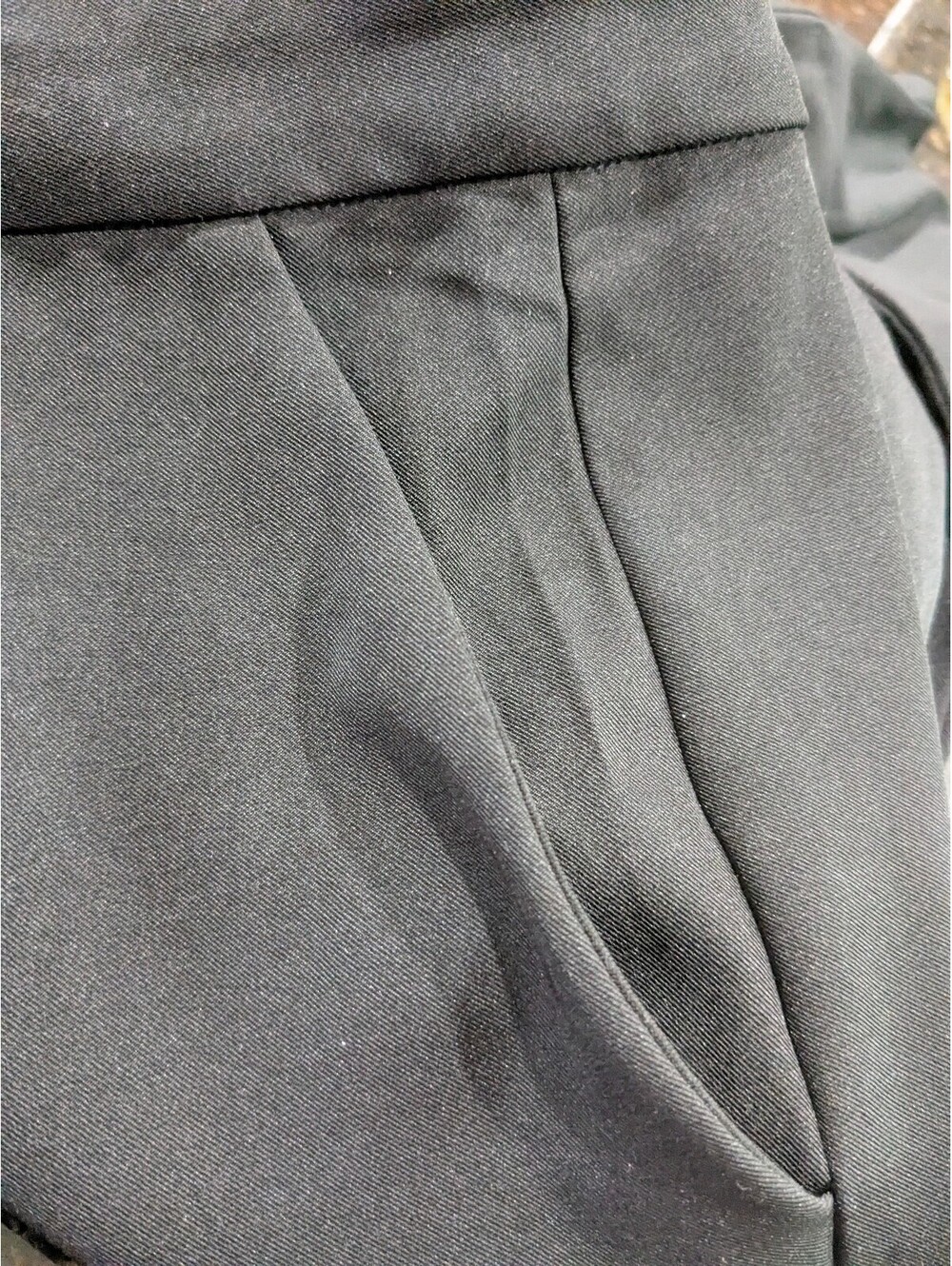Princess Polly Women's Briana Wide Leg Black Dress Pants Trousers, Size 6, New - Picture 11 of 14